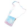 GOTOTOP Camera Sling Bag, PU Leather Camera Protective Bag with Adjustable Shoulder Strap & Soft Lining for Mini 12 Instant Camera, 13x11x6cm (Blue Pink Color) view 3