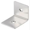4 Pcs 90 Degree Right Angle Brace,Stainless Steel Right Angle Bracket Fasteners for Shelves,L-Shaped Furniture Fasteners Angle Brace Joint Angle Connector (Silver,48x48x40 mm) view 3