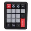 Wisoqu Hot Swappable Mechanical Numeric Keypad with 19 Programmable Keys, RGB Backlight, Linear Red Switches, USB Wired, 12 Lighting Modes, Full Key Hot Swappable (Black) view 2