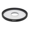 ASHATA 58mm Center Exposure Edge Blur Filter, Optical Glass Multi Layer Coating Special Effect Camera Filter with Dreamy Blur Effect for Video Still Life Photography view 1