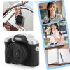 VBESTLIFE Digital Camera, 48MP Autofocus Vlogging Camera with 1.54in HD Screen, 18X Zoom, Compact Point Shoot Camera for Teens Adult Beginner (Black) view 2