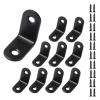 20 Pcs Black Corner Bracket,Right Angle Brackets 90 Degree,Stainless Steel L Shaped Bracket Corner Brace with Screws Small Brackets 30mm(30x30mm) view 1