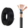 100m (320ft) Roll 5/6/7 Core RVVP Flexible Shielded Control Cable0.121.5mm  PVC Insulated, Industrial Automation & Internal Wiring(0.2mm2-5c) view 1