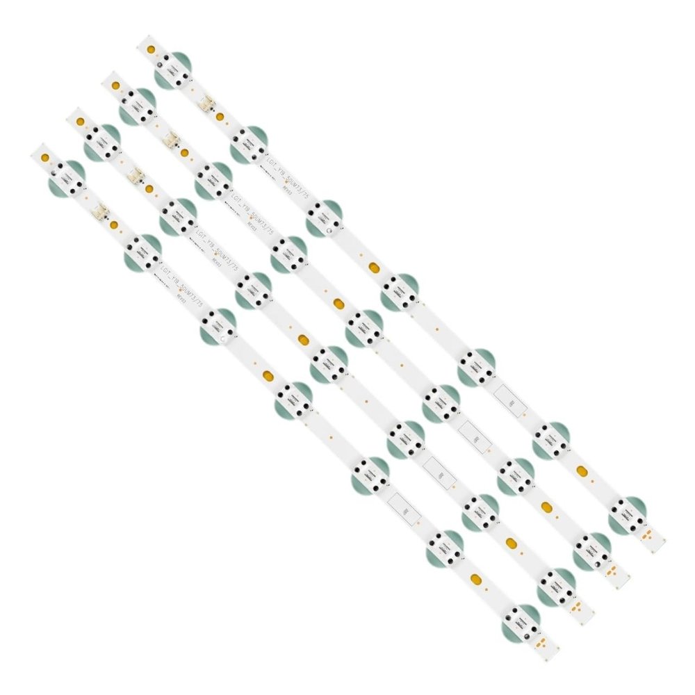 BEBBLYMUKA LED Strip Fit for LG 50UM7600PLB 50UM7500PSB 50UM7360PSA 50UM7510PSB 50UM7500PLA 50UM7300AUE 50UM7450PLA SSC_Y19_Trident_50UM73/75