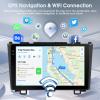 4+64G Wireless Carplay & Android Auto Car Stereo for Honda CRV 2007-2011, 9" Touch Screen Bluetooth Receiver with GPS Navigation Mirror Link WiFi RDS Hi-Fi Bluetooth AHD Backup Camera MIC view 3