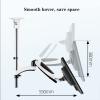 JDXQBLD Monitor Stand Single Monitor Stand Adjustable Ceiling Monitor Mount Stand 15"-27" Gas Spring Monitor Stand Arm with VESA 75x75/100x100, Holds Up to 17.6lbs Monitor ArmA 76CM view 4