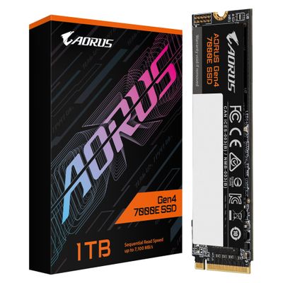 GIGABYTE AORUS Gen4 7000E SSD 1TB AG470E1TB HD4975