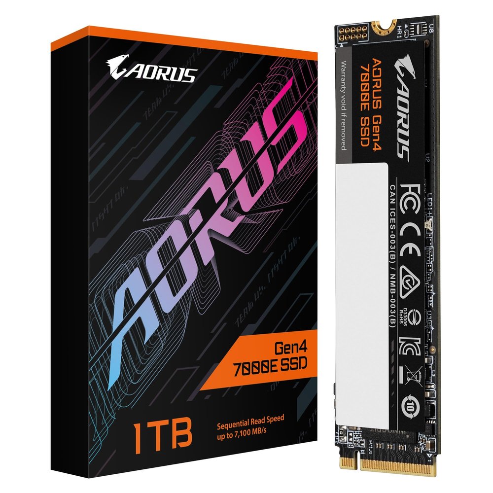 GIGABYTE AORUS Gen4 7000E SSD 1TB AG470E1TB HD4975