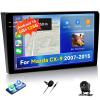 [4G+128G] Android 15 Car Radio for Mazda CX-9 2007-2015 with Wireless CarPlay Android Auto,10.1" Touchscreen Mazda CX-9 Car Stereo with Mirror Link WiFi GPS,Bluetooth,FM/RDS SWC EQ+Backup Camera view 1