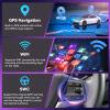 [4G+128G] Android 15 Car Radio for Mazda CX-9 2007-2015 with Wireless CarPlay Android Auto,10.1" Touchscreen Mazda CX-9 Car Stereo with Mirror Link WiFi GPS,Bluetooth,FM/RDS SWC EQ+Backup Camera view 4