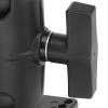 Fish Finder Mount Ball Head Marine Grade Aluminum Alloy Fish Finder Holder with Rubber Coating for Lowrance Helix 7 Helix 5 Fish Finders view 2