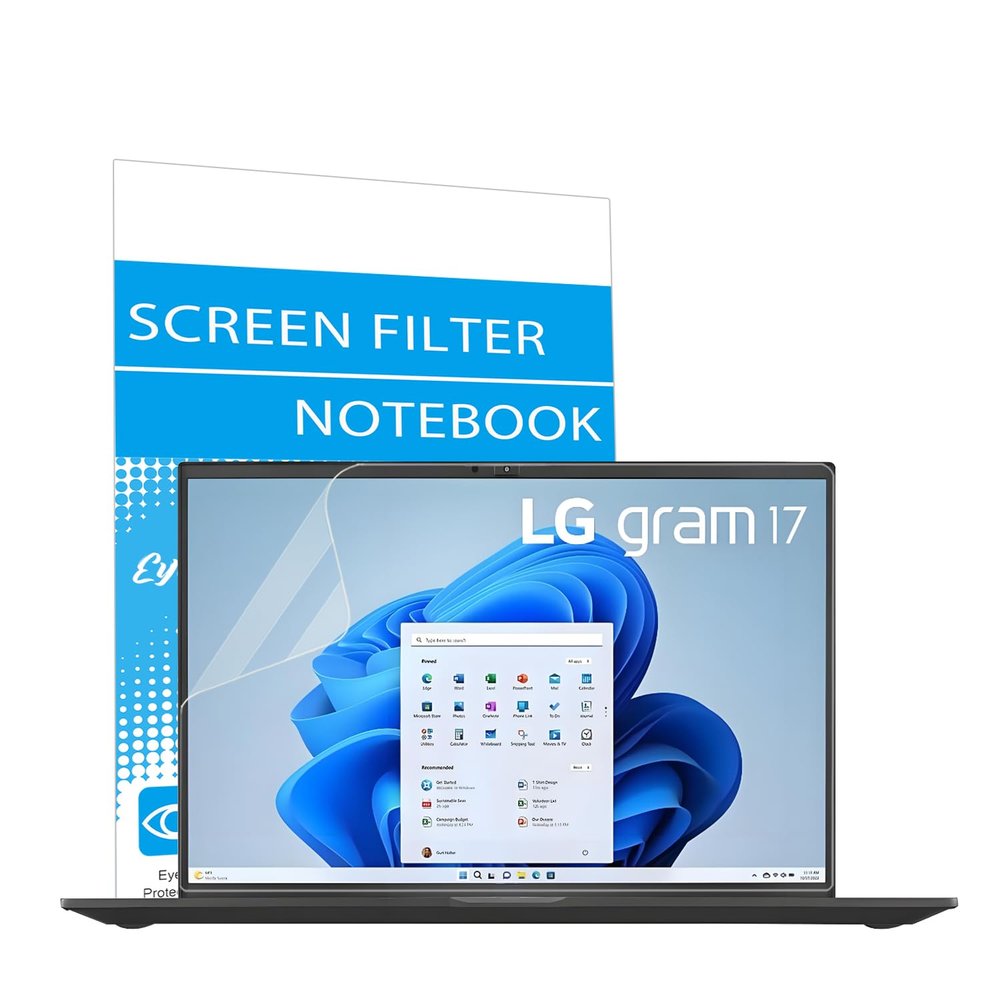2 Pack 17 inch Anti Glare Screen Protector for LG gram 17 17Z90TL 17Z90R 17Z90Q 17Z90N 17Z90P 17Z95P 17Z95N 17U70N 17U70P, LG gram Pro 17 17Z90TR 17Z90TP, 17 Inch Aspect Ratio 16:10 Anti Glare Filter