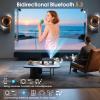 5G WiFi Bluetooth 15000LM Native 1080P Projector (Projector Screen Included), 300" Display Full HD Movie Projector, LCD Technology Support 4k Home Theater view 2