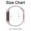 Floral Engraved Band Compatible with Fitbit Charge 6/5 Bands Women Men, Soft Replacement Straps Wristbands for Fitbit Charge 6/5 Advanced Fitness & Health Tracker (Light Purple) view 3