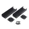 1PC 80 * 25 * 25mm Black Aluminum Case, Precision-Cut Aluminum Shell with Smooth Surface & Anti-Rust Coating, for Protecting Electronic Components, Sensors, Small view 2