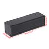 1PC 80 * 25 * 25mm Black Aluminum Case, Precision-Cut Aluminum Shell with Smooth Surface & Anti-Rust Coating, for Protecting Electronic Components, Sensors, Small view 3