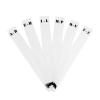 SPONGL 6Pcs Acrylic Record Category Label Cards Separator Cards Divider Suitable for Home,Library Office,Vertical Version view 1