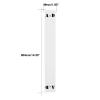 SPONGL 6Pcs Acrylic Record Category Label Cards Separator Cards Divider Suitable for Home,Library Office,Vertical Version view 3