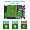 2 in 1 MSATA/M.2 NGFF to SATA III Adapter Converter Case Enclosure Accessory view 2