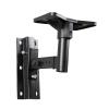 AsrMyjcx Wall Mount Speaker Stand,Metal Support Base,Easy Installation,Shelf Mount Holder Small Speaker Bracket for Living Room Hotel view 1