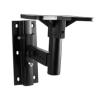 AsrMyjcx Wall Mount Speaker Stand,Metal Support Base,Easy Installation,Shelf Mount Holder Small Speaker Bracket for Living Room Hotel view 4