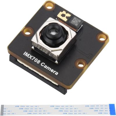 IMX708 12MP High Resolution Camera Module, Supports High Dynamic Range, Basic Version 75 FOV and Without Night Vision Function (IMX708-75 Camera)