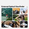 TTArtisan 35mm Viewfinder with Precise Framelines Compatible with Universal Cold Shoe Mount Compatible with Ricoh GR2, GR3, GR4, Panasonic S9, Leica, Furenda M Rangefinder Camera view 2