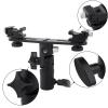 MUNEFE Dual Hot Shoe Bracket, Camera Flash Brackets, Flash Umbrella Holder, Suitable for Most Flash Units view 4
