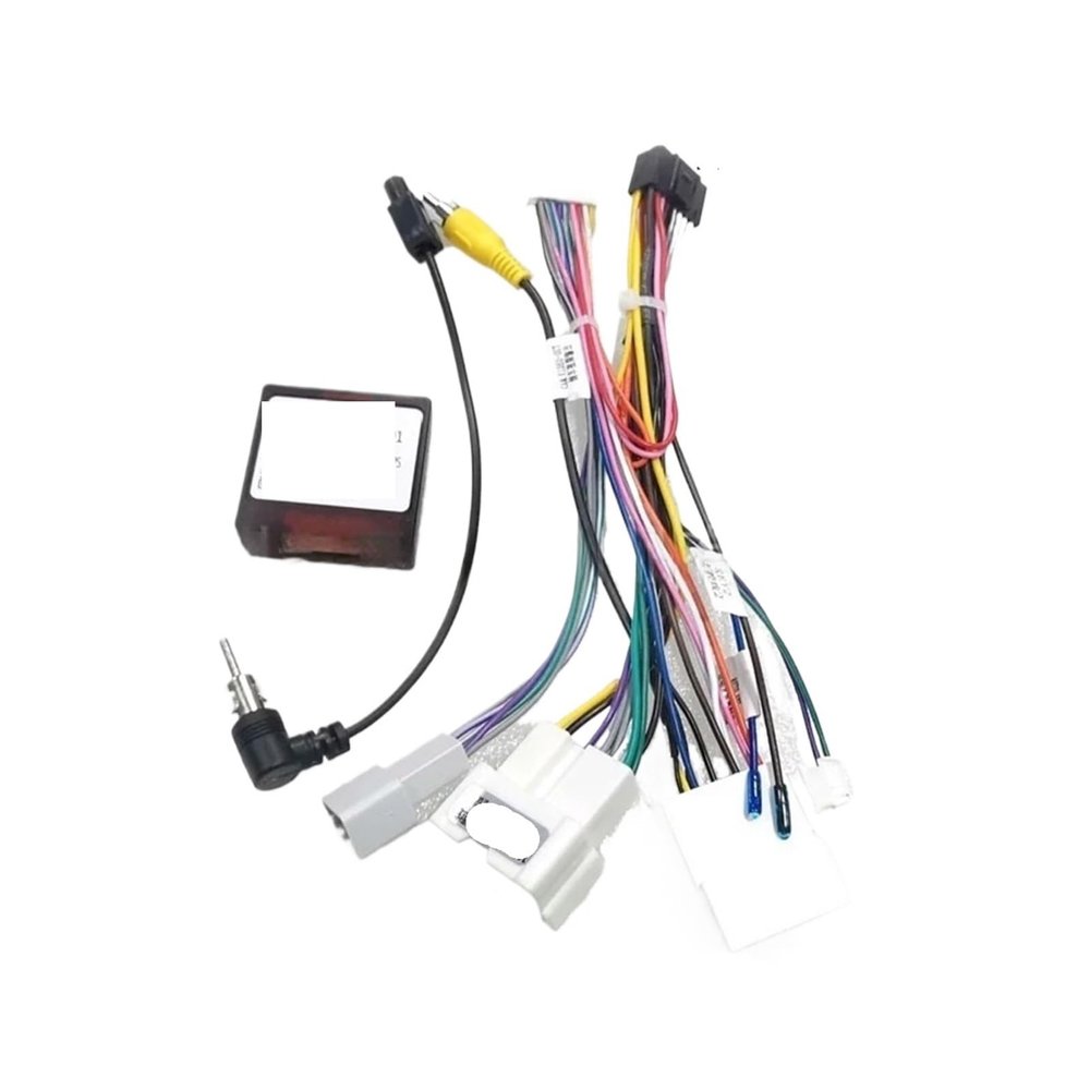 16PIN Wiring HARNESS Canbus Decoder Box Compatible For Renault Duster Arkana Logan 1 Sandero Dacia Duster Kadjar 16-17 LADA LARGUS 2021+