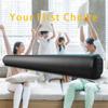 EWUROI Portable Mini Soundbar Stereo Speaker Support FM Radio with Remote Control for PC/Smart Phone view 2
