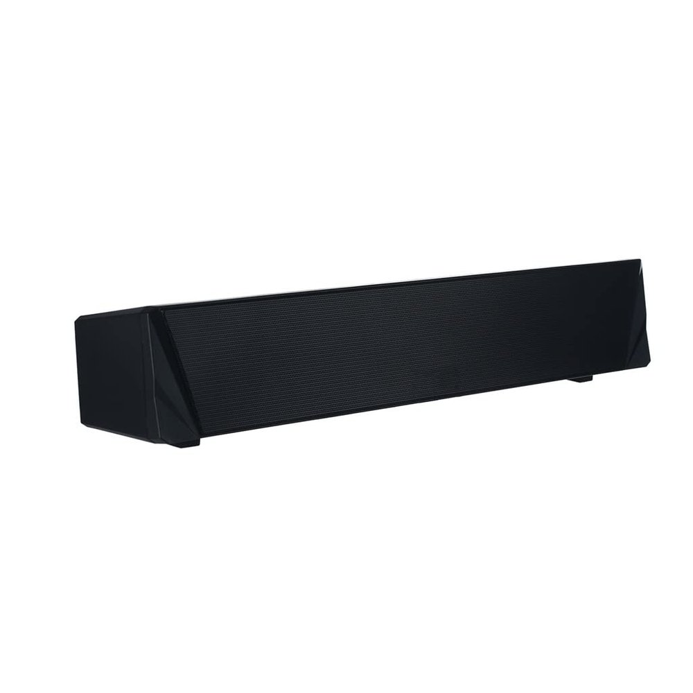 EWUROI Desktop Speaker Portable 5.0 Soundbar 2X5W Loudspeaker Support AUX in TF Card Playing for TV PC