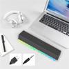 EWUROI Desktop Speaker Portable 5.0 Soundbar 2X5W Loudspeaker Support AUX in TF Card Playing for TV PC view 3