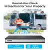ZOSI H.265+ 16 Channel Security Camera System with AI Human Vehicle Detect, 16CH Surveillance DVR and 8 x 1080p CCTV Weatherproof Dome Camera Outdoor, 80ft Night Vision, 105Wide Angle, 4TB Hard Drive view 4