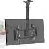 Ceiling LCD TV Mount - Adjustable Ceiling TV Mount Bracket, Tilt and Rotatable TV Stand, Fits 39-85inch TVs, Max VESA 600x400mm, with Loading 176 Lbs view 1
