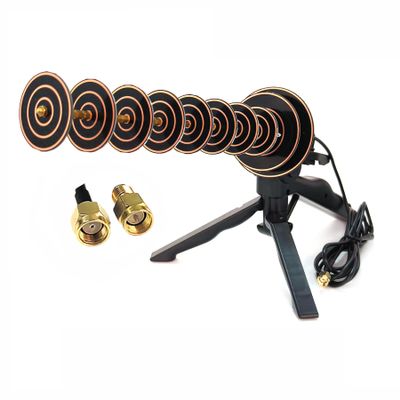 16dBi 2.4GHz High-Gain WiFi Directional Yagi Antenna Suitable for Drones USB Wireless adapters SMA routers and Cameras for Long Distance Signal Reception or Transmission