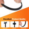 100PCS Nylon Universal Cable Tie Buckle, Latest Upgraded Multi-Purpose Plastic Cable Tie Tool Holder, High Temperature And UV Resistant Used For Daily Maintenance And Fixing Of Automobiles view 2