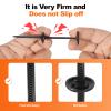 100PCS Nylon Universal Cable Tie Buckle, Latest Upgraded Multi-Purpose Plastic Cable Tie Tool Holder, High Temperature And UV Resistant Used For Daily Maintenance And Fixing Of Automobiles view 4