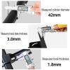 Ceiling TV Mount, Wall TV Mount Bracket, Adjustable Height Coping Ceiling, Fits 37-85inch LCD Flat Screen TVs, Metal Expansion Screw Fixing view 4