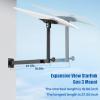 Adjustable Starlink Gen 3 Mount, 360 Rotatable Starlink Pole Mounting Kit Compatible with V3 Starlink Standard Dish (Length-27.5 inch) view 2