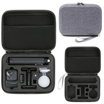 XYYORITRIX Carrying Case for Insta360 Go Ultra Camera Storage Bag EVA Protective Case Large Capacity Storage Handbag Dustproof Shockproof Compact Design Portable (Gray)