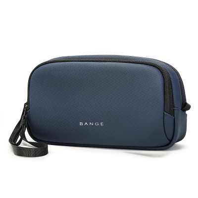 BANGE Travel Organizer Case, Water Resistant Electronics Travel Bag Organizer for Cable,Easy to store backpacks (Blue)