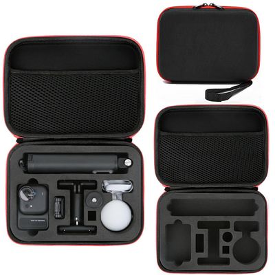 XYYORITRIX Carrying Case for Insta360 Go Ultra Camera Storage Bag EVA Protective Case Large Capacity Storage Handbag Dustproof Shockproof Compact Design Portable (Black)