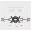 10kg Adjustable 14-32 Inch Tv Wall Mount Bracket Flat Panel Tv e Support 20 Degrees Tilt with Small Wrench for Led Monitor,B view 4