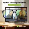 Cyxus Light Green Blue Light Glasses for Men Women Reduce Eyestrain UV Protection for Computer Screen 8316G01 view 2