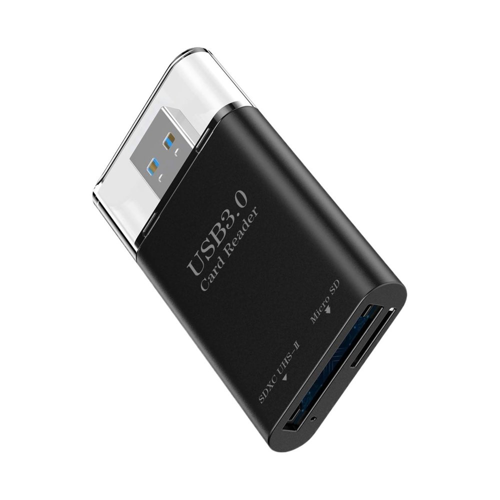 5MNG0Y8 Card Reader USB 3.0 Flash Drive SD4.0 UHS-II Read up to 260MB/s SD Micro SD TF Memory Card Adapter