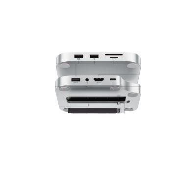 5MNG0Y8 Enclosure, USB C HUB Support HDMI, USB A 2.0, SD/TF, Audio