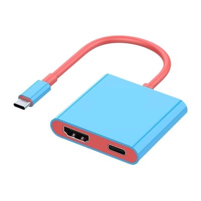 D3LX0Z1 USB 3.0 Hub Adapter USB C Splitter TV Portable Docking Station(3 in 1)