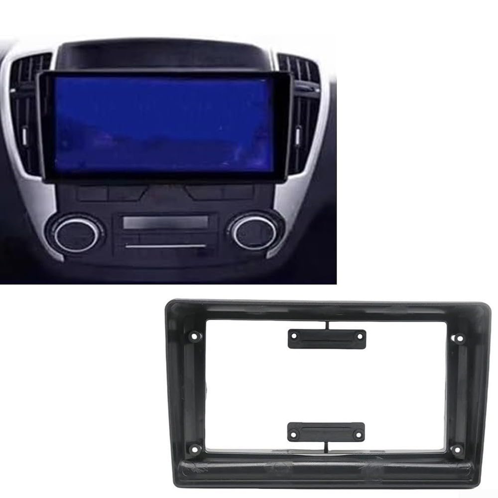 DIN Installation Dash Kit, 9 Inch Car Stereo Radio Mount Frame Trim DVD Navigation Frame For Kia For Ceed 2006-2009 Car Stereo Radio Instrument Frame