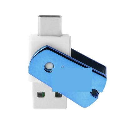 5MNG0Y8 USB 3.1 Type C to Micro SD TF Card Reader Adapter(Blue)