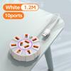 5MNG0Y8 Hub USB 2.0 5Gbps 7/10Ports USB Multi Splitter Adapter Laptop Computer Accessories Hubs Multiple Expander(10 Ports Black 1.2m) view 3